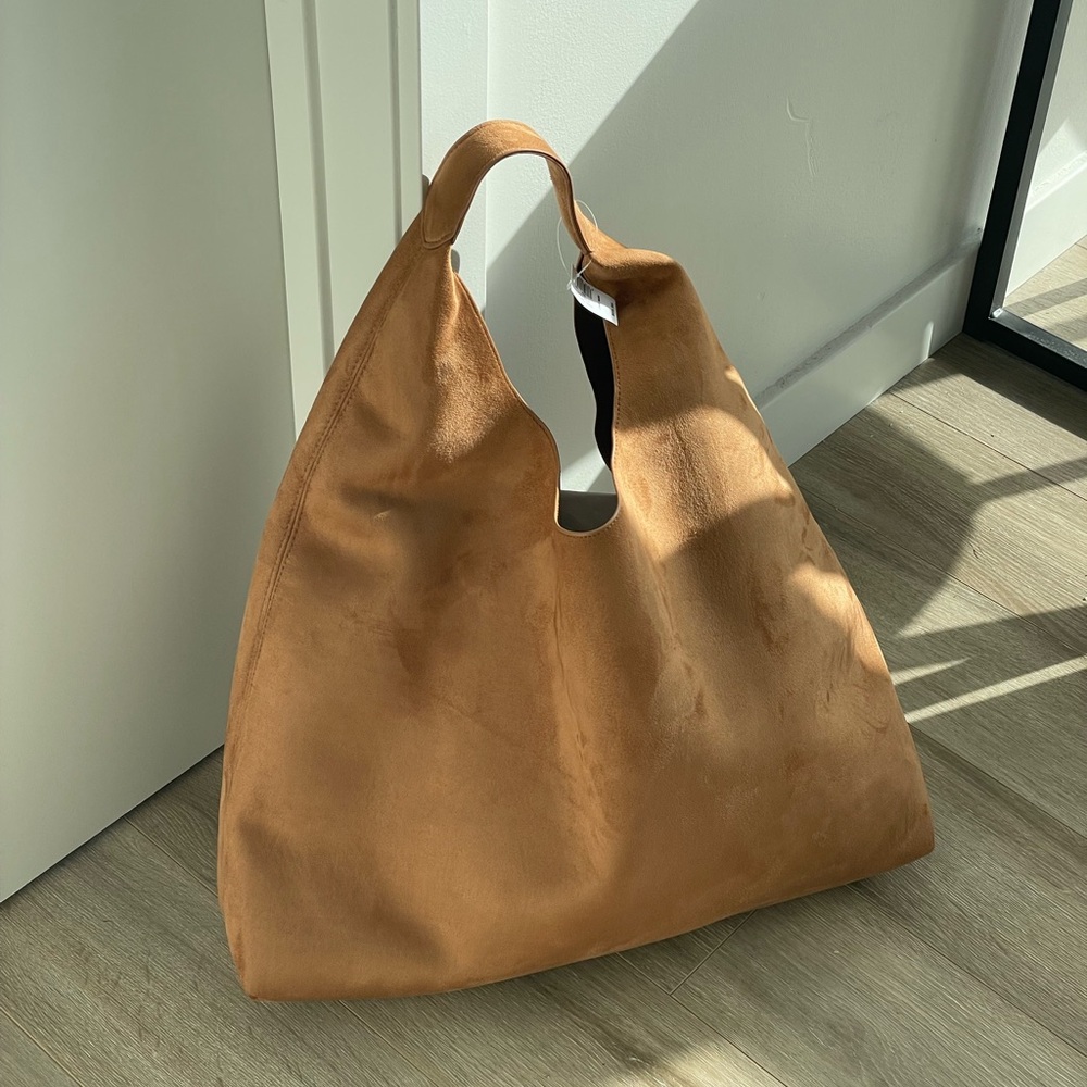 NWT Gap Carmel Vegan Suede Bag